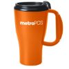 16 Oz. Omega Mug With Slider Lid - Orange