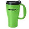 16 Oz. Omega Mug With Slider Lid - Lime Green