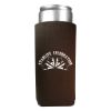 12 Oz. Slim Fit Kan-tastic With 3 Imprint Locations - Chocolate Brown