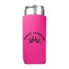 12 Oz. Slim Fit Kan-tastic With 3 Imprint Locations - Neon Pink