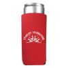 12 Oz. Slim Fit Kan-tastic With 3 Imprint Locations - Red