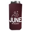 16 Oz. Tall Boy Coolie  - Burgundy