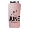 16 Oz. Tall Boy Coolie  - Pastel Pink