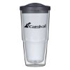 24 Oz. Biggie Tumbler With Lid - Clear