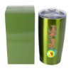 20 Oz. Himalayan Tumbler With Matching Custom Box - Lime Green