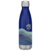 16 Oz. Full Color Swiggy Stainless Steel Bottle - Blue