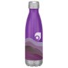 16 Oz. Full Color Swiggy Stainless Steel Bottle - Purple