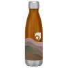 16 Oz. Full Color Swiggy Stainless Steel Bottle - Orange