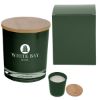 Bamboo Soy Candle With Matching Custom Box - Forest Green