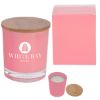 Bamboo Soy Candle With Matching Custom Box - Pink