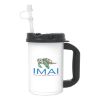 20 Oz. Thermo Mug - White with Black