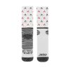 Islide Statement Socks - White