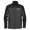 Stormtech Cascades Men's Softshell - Black with Dolphin