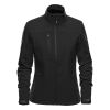 Stormtech Cascades Women's Softshell - Black with Black