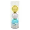 3-piece Metallic Lip Moisturizer Ball Tube Gift Set 1