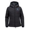 Stormtech Nautilus Women's Quilted Hoody - Black