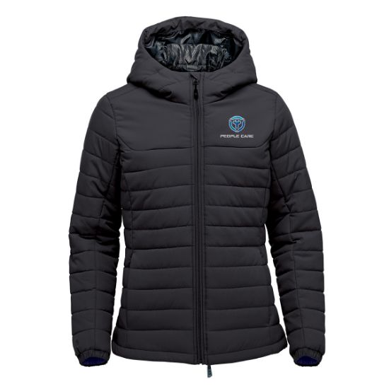 Stormtech Nautilus Women's Quilted Hoody - Black