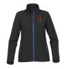 Stormtech Orbiter Women's Softshell - Black with Azure