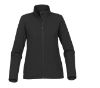 Stormtech Orbiter Women's Softshell - Black with Carbon