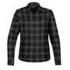 Stormtech Logan Women's Snap Front Shirt - Carbon Plaid