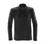 Stormtech Pulse Men's Fleece Pullover - Black with Carbon