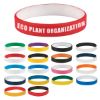 Colored Letter Silicone Bracelet