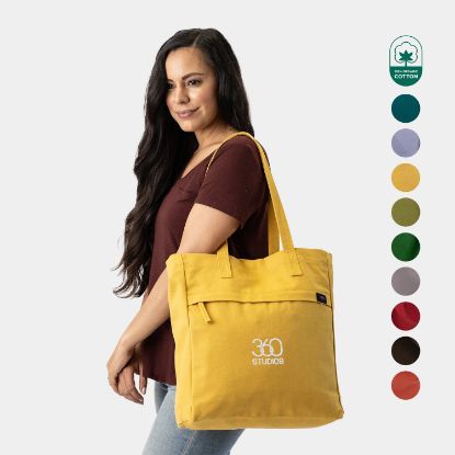 TERRA THREAD® - Executive Work Tote Bag Sustainable GOTS